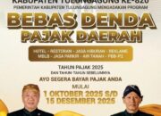 Kabar Gembira! Spesial Hari Jadi ke-820, Pemkab Tulungagung Luncurkan Bebas Denda Pajak Daerah