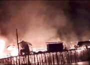 11 Rumah di Dusun Pengembung Selimbau Hangus Terbakar