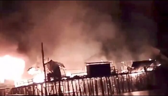 11 Rumah di Dusun Pengembung Selimbau Hangus Terbakar