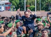 Bupati Fakfak Hadiri Upacara HUT TNI Ke-80