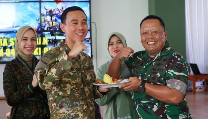 Seragam Komcad Bupati Muchendi Simbol Sinergitas Pemerintah Kabupaten OKI dan TNI