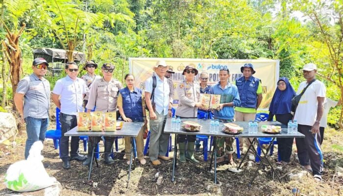 Dukung Program Ketahanan Pangan, Polisi Ajak Masyarakat Fakfak Bertanam