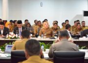 Bupati Musi Rawas Ratna Machmud Hadiri Rakor Pemda Bertema “Optimalisasi Pendapatan Daerah” di Griya Agung Palembang