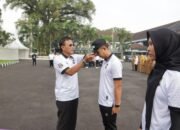 Bupati Herdiat Lepas 96 Atlet Ciamis ke Porsenitas 2025, Target Harumkan Nama Daerah di Indramayu