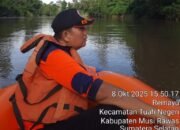 Memasuki Hari Keempat Pencarian, BPBD Musi Rawas Terus Berjuang Temukan Remaja Tenggelam di Sungai Beliti
