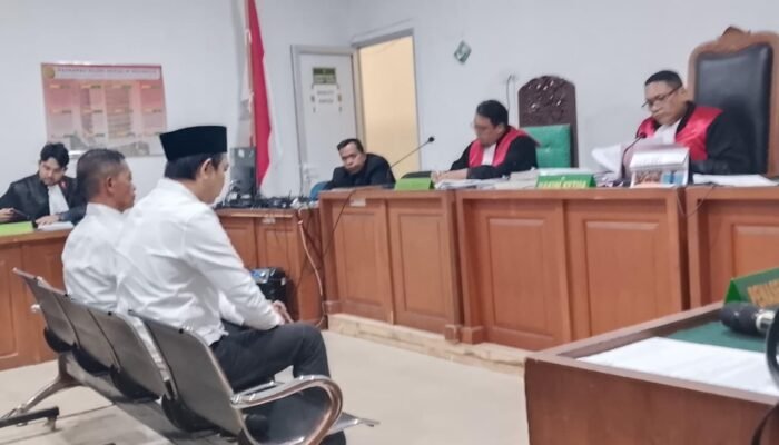 2 Terdakwa Terjerat Perintangan Penyidikan Internet Desa PMD Muba Dituntut 4 Tahun Penjara 
