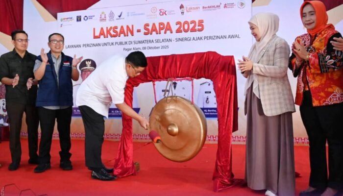 Peresmian Program LAKSAN – SAPA Kota Pagar Alam
