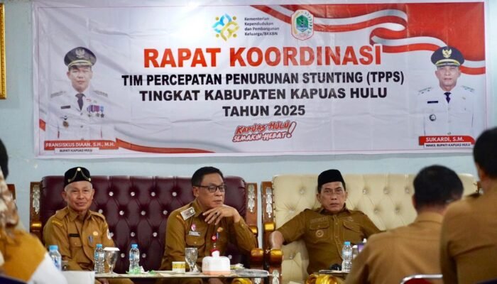 Pemkab Kapuas Hulu Rakor TPPS dan Penginputan Data