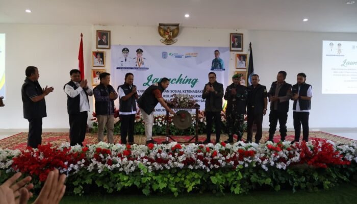 Kabupaten Merangin Luncurkan Perlindungan Jaminan Sosial Ketenagakerjaan bagi 8.901 Tenaga Kerja