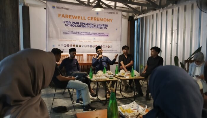 PMII Ciamis Lepas 10 Kader Penerima Beasiswa ke Kampung Inggris: Membangun Literasi Bahasa dan Gerakan Global