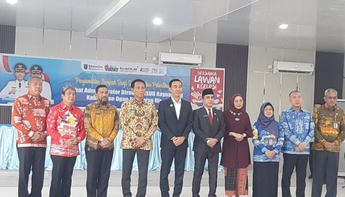 dr. H. Muhammad Tito Aristian Resmi Pimpin RSUD Kayuagung