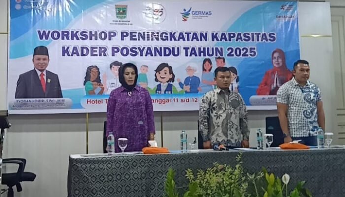 Syofian Hendri Dorong Kader Posyandu Jadi Garda Terdepan Kesehatan Warga, Gandeng Dinas Kesehatan Sumbar Gelar Workshop di Solok