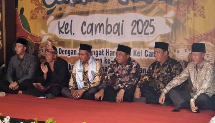 Wali Kota Prabumulih Mengikuti Sedekah Dusun Cambai