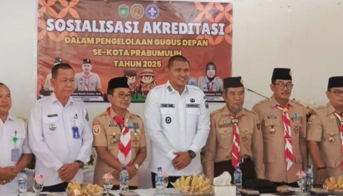 Wawako Prabumulih Franky Buka Kegiatan Sosialisi Akredasi Prabumuka