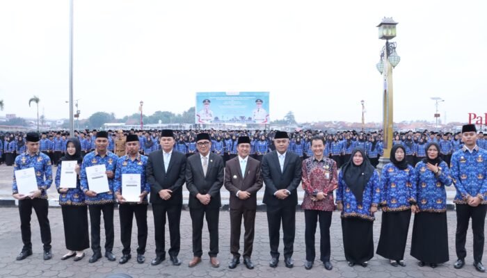Ratu Dewa Tekankan Pengabdian dan Kesetaraan ASN Saat Lantik 1.560 PPPK Tahap II