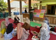 Satgas TMMD 126 Kodim 0816/Sidoarjo Edukasi Warga Tulangan Tentang Bahaya Stunting