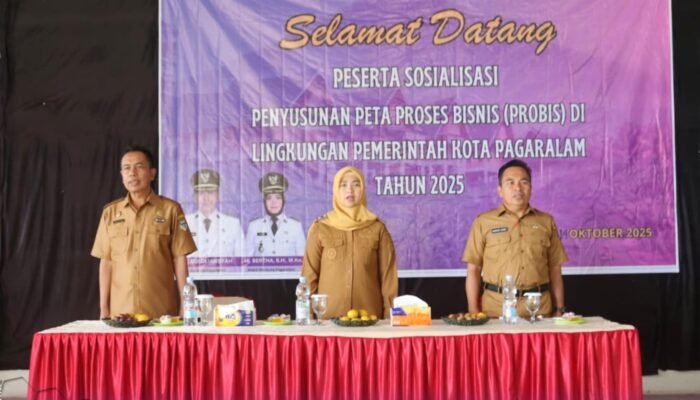 Pemkot Pagar Alam Gelar Sosialisasi Penyusunan Probis 