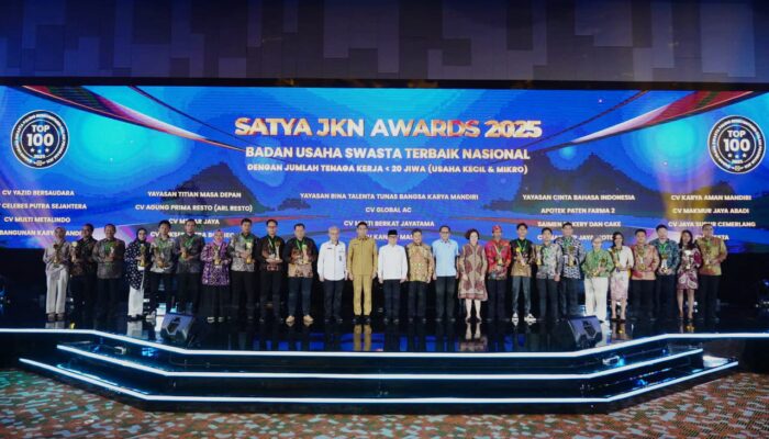 Bertajuk Satya JKN Award 2025, BPJS Kesehatan Berikan Apresiasi 110 Perusahaan Berkomitmen