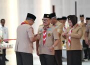 Resmi Dilantik, Suhardi Duka Pimpin Mabida dan Suraidah Ketua Kwarda Gerakan Pramuka Sulbar Periode 2025-2030