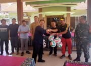 Sinergi Dispora dan Satgas TMMD ke-126, Dukung Semangat Olahraga Warga Desa Kedondong