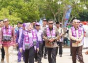 Bupati Musi Rawas Hj Ratna Machmud Resmi Membuka Festival Literasi dan Talkshow di Taman Beregam Muara Beliti