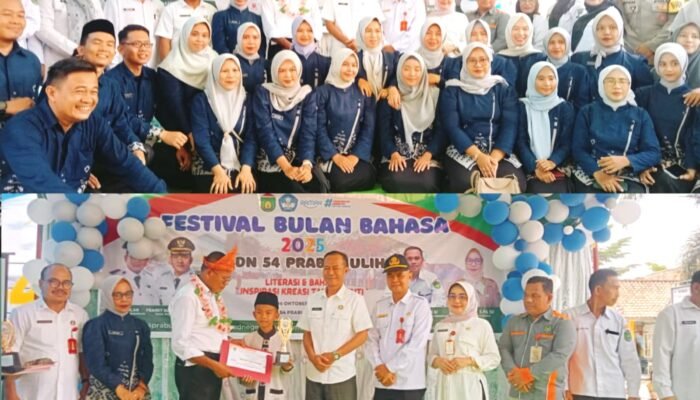 Meriah, Wali Kota Hadiri Acara Puncak Festival Bulan Bahasa SDN 54 Prabumulih