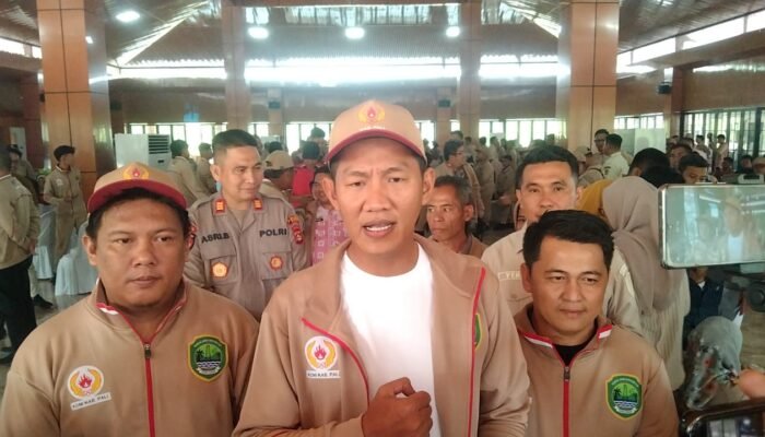 Asgianto, ST Bupati PALI Lepas Kontingen Bertarung di Porprov Muba, Begini Pesannya