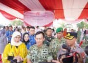 Pangdam II/Sriwijaya Letakkan Batu Pertama Pembangunan Koperasi Desa/Kelurahan Merah Putih