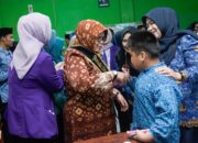 Tanamkan Literasi Kesehatan Sejak Dini, Bunda Literasi Hj Fatimah Toha Ajak Anak Muba Jaga Senyum Sehat
