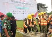 Bupati Kapuas Hulu Hadiri Peletakan Batu Pertama Pembangunan Koperasi Merah Putih di Desa Tanjung Lasa