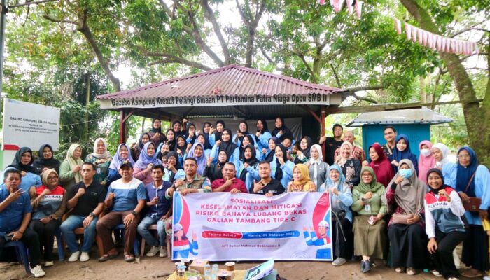 Pertamina Patra Niaga Regional Sumbagsel Sosialisasikan Mitigasi Bahaya Lubang Bekas Galian Demi Wujudkan Lingkungan Aman di Talang Betutu