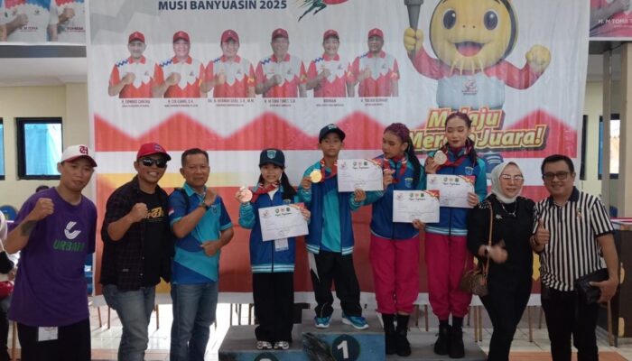 Sabet 3 Medali Emas Kontingen OKI Berkilau di Porprov XV Sumsel
