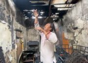Pasutri Tewas Terpanggang Saat Kebakaran di Gang Kelinci Palembang