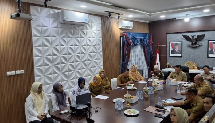 Bupati Empat Lawang Pimpin Rapat Koordinasi Pengendalian Inflasi dan Stabilitas Pangan