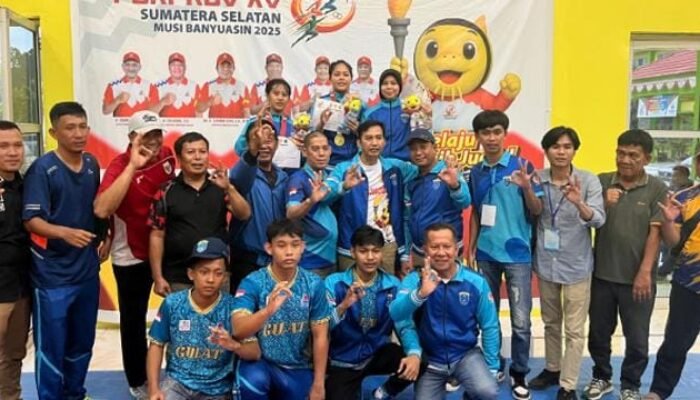 Tiga Srikandi Kabupaten OKI Sumbang Medali di Porprov XV Sumsel