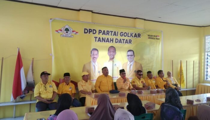 DPD Golkar Tanah Datar Peringati Hari Jadi Partai Dengan Berbagai Rangkaian Acara