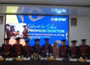 Founder Ngajee, M. Saiyid Mahadhir, Sabet Gelar Doktor Dari UIN Raden Fatah Palembang