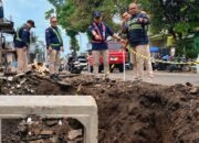 Tugu Tirta Gerak Cepat Lakukan Penanganan Gangguan Aliran Air Dampak Proyek Drainase