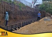 Tingkatkan Keamanan Jalan, Pemkab Tulungagung Bangun Tembok Penahan di Ruas Karangrejo–Sendang