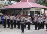 Polres Fakfak Laksanakan Apel Pamapta, Wujud Pelayanan Lebih Cepat, Responsif dan Humanis