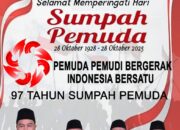 Pimpinan dan Anggota DPRD Kabupaten Sidoarjo Ucapkan Selamat Hari Sumpah Pemuda