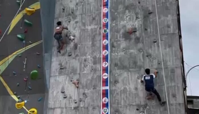 Atlet Panjat Tebing Muba Pertahankan Tradisi Juara Umum di Ajang PORPROV XV Sumsel