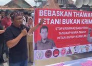 Petani Merbau Tuntut Keadilan, Desak Polda Jambi Bebaskan Thawaf Aly