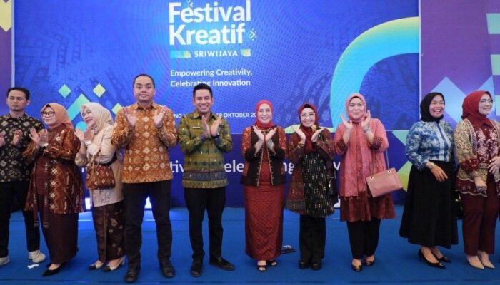 PKK Palembang Dukung Penuh Ekonomi Kreatif di Festival Kreatif Sriwijaya
