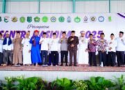 Bupati Toha Hadiri Peringatan Hari Santri Nasional 2025 di Babat Toman