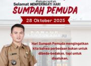 Pemdes Sukamaju Mengucapkan Selamat Memperingati Hari Sumpah Pemuda Ke-97