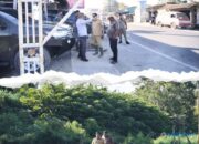 Bupati Karo Tinjau Pembangunan Saluran Drainase Tigapanah ke Pembuangan Akhir Kecamatan Tigapanah