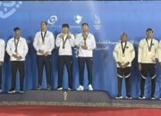 Atlet Asal Sidoarjo yang Tergabung Timnas Bola Voli Pantai Indonesia Raih Medali Perunggu di Asian Youth Games Bahrain 2025