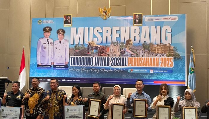 BRI Region 13 Malang Terima Penghargaan Dari Pemkot Malang