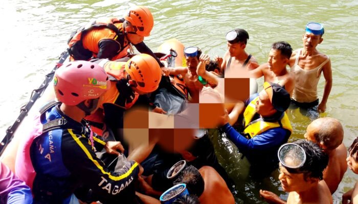 Usai Makan Mie, Rizki dan Rapin Terseret Arus Sungai Kelingi